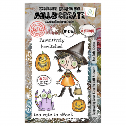 Tampon Clear - 1296 - Too Cute Spook - AALL and Create 