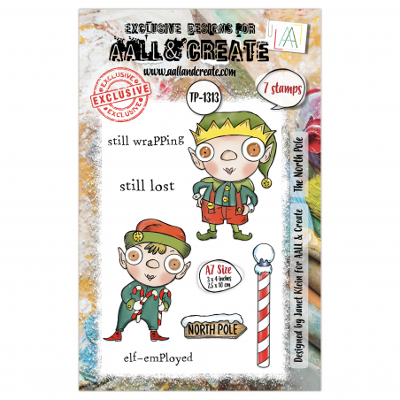 Tampon Clear - 1313 - The North Pole - AALL and Create 