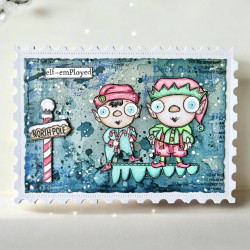 Tampon Clear - 1313 - The North Pole - AALL and Create 