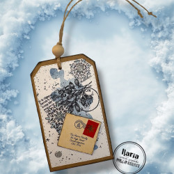 Tampon Clear - 1319 - Carols and Cancellations - AALL and Create 