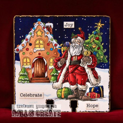 Tampon Clear - 132 - Candy Tinsel - AALL and Create 