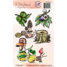 Tampon clear : Collection Châtaignes et hérisson - Coques et coquillages- La Petite Francaise 