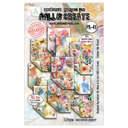 AALL and Create : Paper Pad 41 - Colour Me Floral 