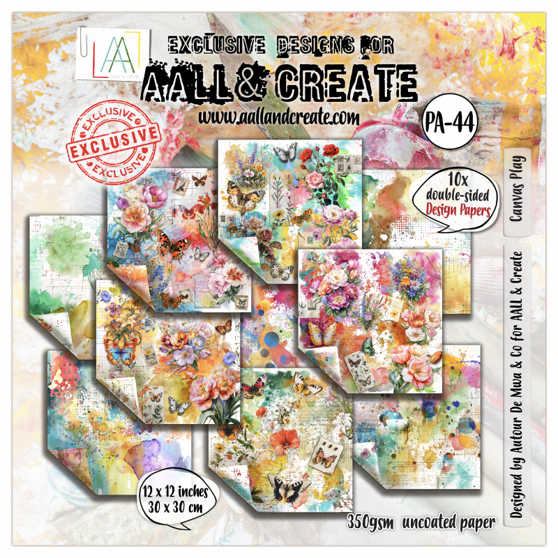 AALL and Create : Paper Pad 44 - Canvas Play 
