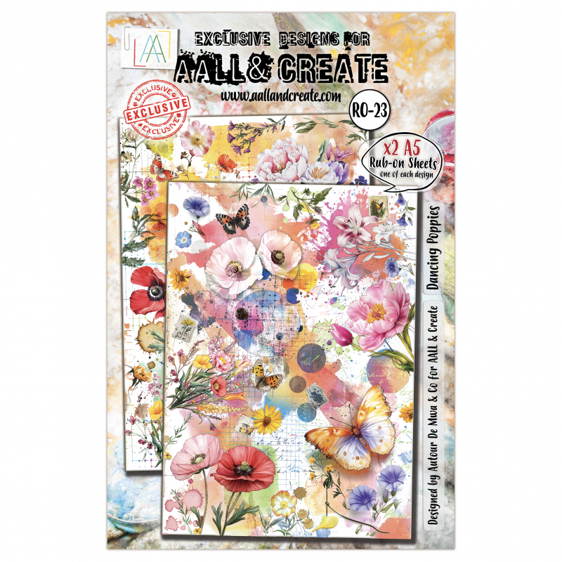 AALL and Create : Rubon 23 - Dancing Poppies 