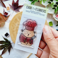 A8 DOUDOU CUISINIER BOI101 - Chou and flowers 