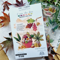 A5 AMBIANCE SOUS-BOIS BOI118 - Chou and flowers 