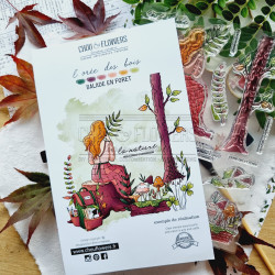 A5 BALADE EN FORET BOI120 - Chou and flowers 