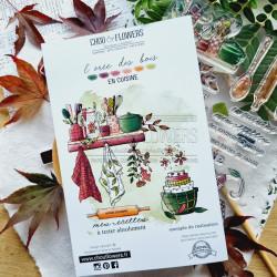 A5 EN CUISINE BOI119 - Chou and flowers 