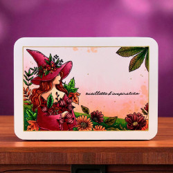 A7 FILLE DES BOIS BOI106 - Chou and flowers 
