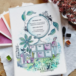 A6 NOTES D'AUTOMNE BOI109 - Chou and flowers 