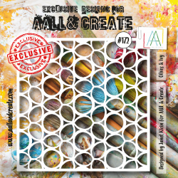 AALL and Create 172 - 6'x6' Stencil - Olives & Ivy 