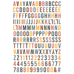 Alphabet relief Bande originale, face B - HA PI Little Fox 