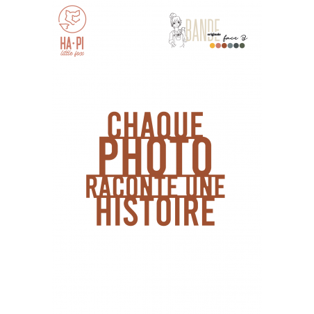 Matrices de découpe Chaque photo - HA PI Little Fox 