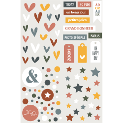 Stickers relief Bande originale, face B - HA PI Little Fox 