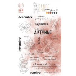 Tampons clear Couleurs d'automne 