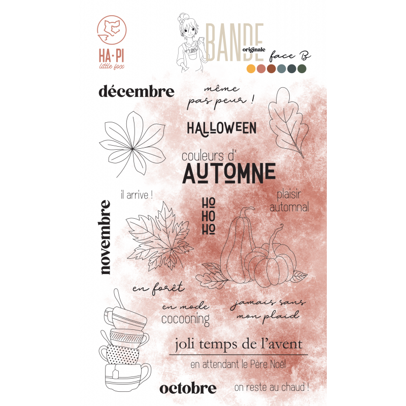 Tampons clear Couleurs d'automne 