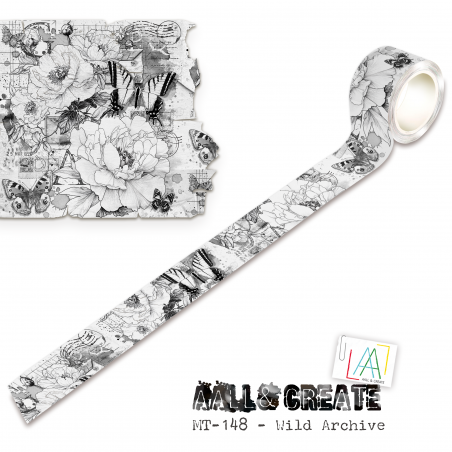 MT-148 - Masking Tape - Wild Archive - AALL and Create  MT-148 - Masking Tape - Wild Archive - AALL and Create