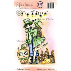 Tampon clear : Collection 31th Oct - Miss Witchee et M.Brindille- La Petite Francaise 