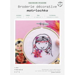 Kit Broderie Matriochka -...