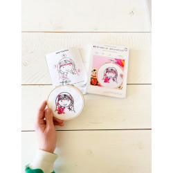 Kit Broderie Matriochka - French Kit
