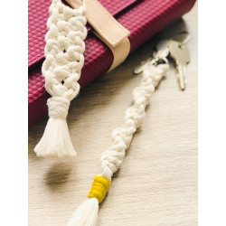 Kit Macramé Porte clés - Noeuds et Torsade - French Kit 