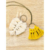 Kit Macramé Pendentifs - Plume et Noeuds - French Kit  Kit Macramé Pendentifs - Plume et Noeuds - French Kit