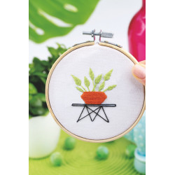 Kit Broderie Green - Alocasia - French Kit 