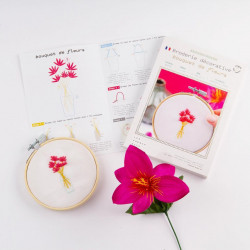 Kit Broderie Fleur - French Kit 