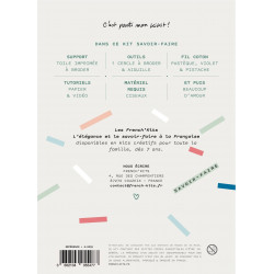 Kit Broderie Fleurs des champs - French Kit 