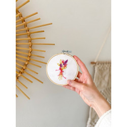 Kit Broderie Fleurs des champs - French Kit 