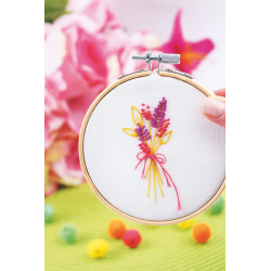 Kit Broderie Fleurs des champs - French Kit 