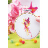 Kit Broderie Fleurs des champs - French Kit  Kit Broderie Fleurs des champs - French Kit