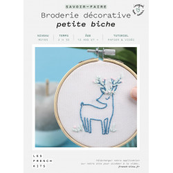 Kit Broderie Petite Biche - French Kit