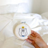 Kit Broderie Sa Majesté L’Ours - French Kit  Kit Broderie Sa Majesté L’Ours - French Kit