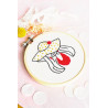 Kit Broderie Femme Tendance - French Kit  Kit Broderie Femme Tendance - French Kit