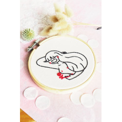 Kit Broderie Femme Sensuelle - French Kit 