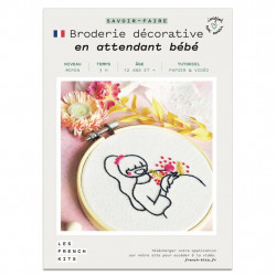 Kit Broderie Femme Enceinte - French Kit