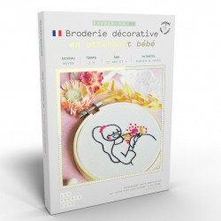 Kit Broderie Femme Enceinte - French Kit 