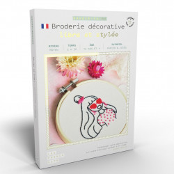 Kit Broderie Femme Libre - French Kit 