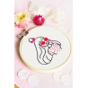Kit Broderie Femme Libre - French Kit  Kit Broderie Femme Libre - French Kit