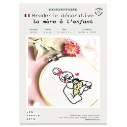 Kit Broderie Femme et Enfant - French Kit