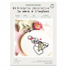 Kit Broderie Femme et Enfant - French Kit  Kit Broderie Femme et Enfant - French Kit