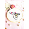 Kit Broderie Femme et Enfant - French Kit  Kit Broderie Femme et Enfant - French Kit