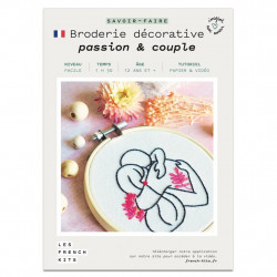 Kit Broderie Femme Couple - French Kit