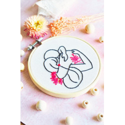 Kit Broderie Femme Couple - French Kit 