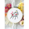 Kit Broderie -Toujours à tes cotés - French Kit  Kit Broderie -Toujours à tes cotés - French Kit