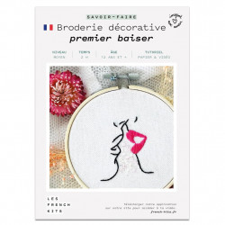 Kit Broderie - Premier baiser - French Kit