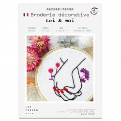 Kit Broderie - Toi et moi - French Kit 