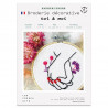 Kit Broderie - Toi et moi - French Kit 